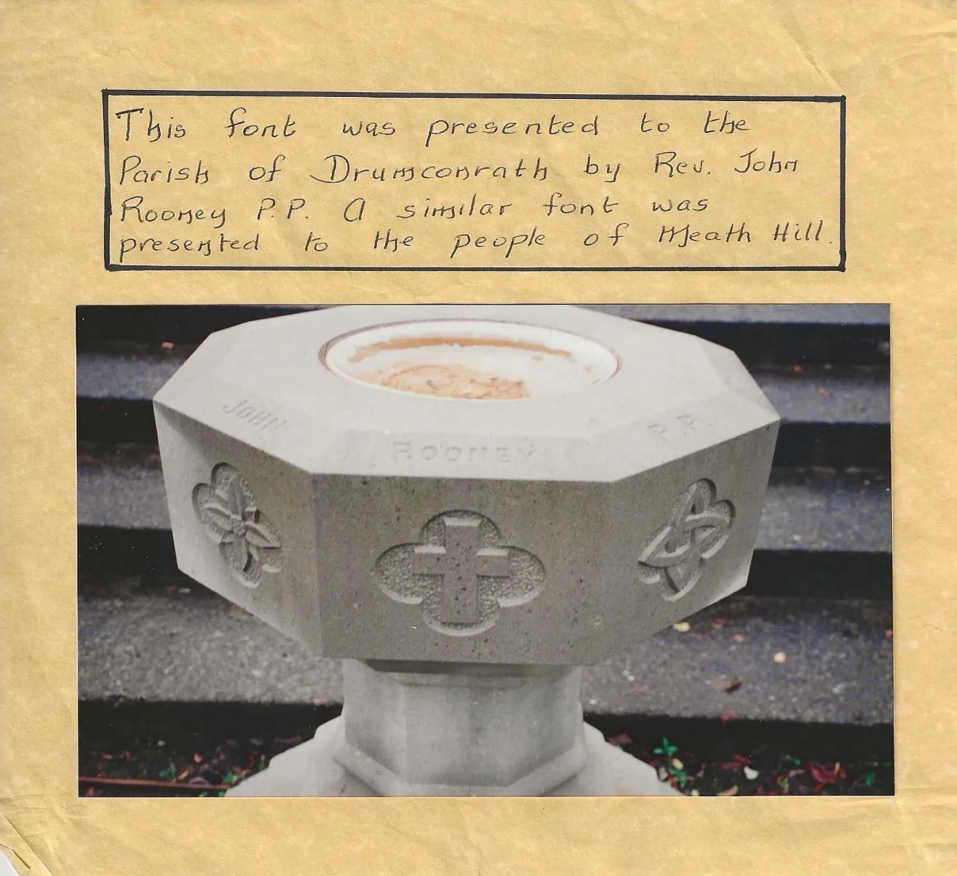 Historic parish photograph or document