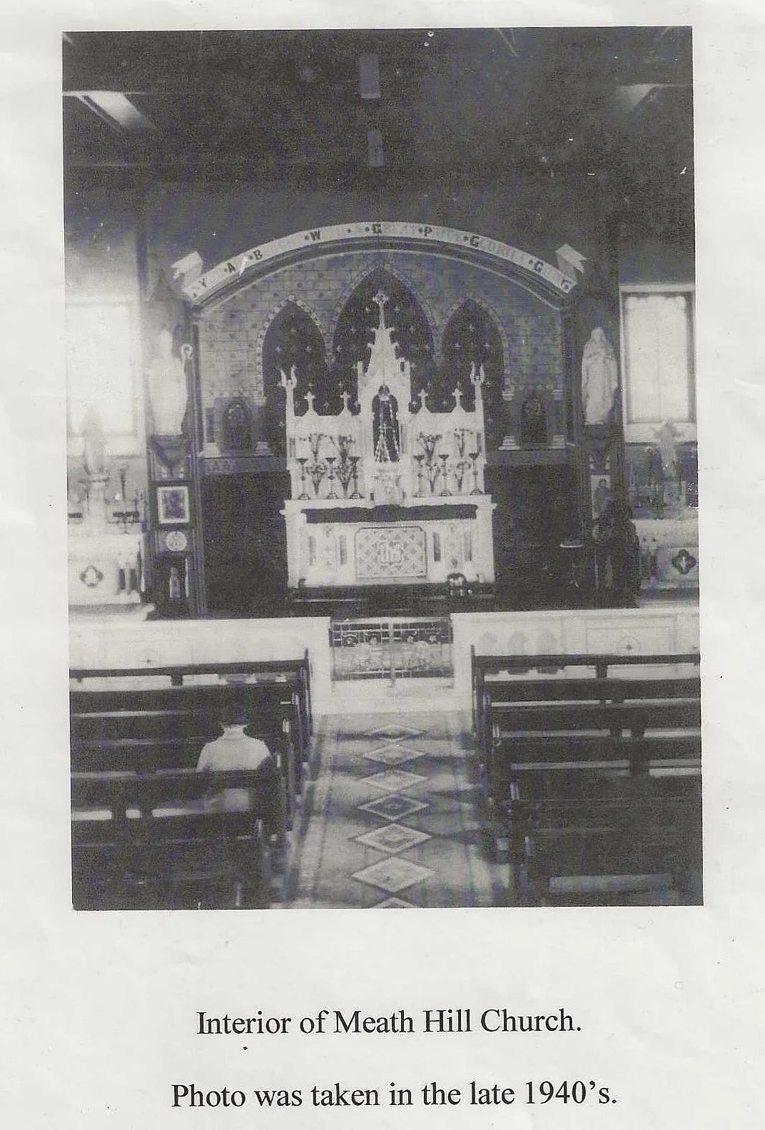 Historic parish photograph or document
